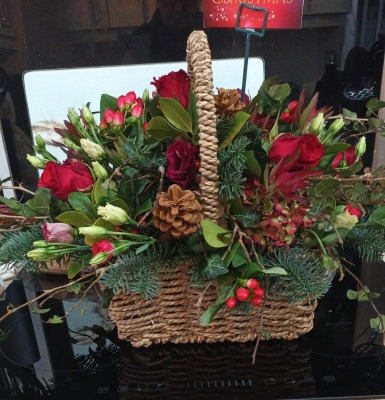 Christmas in a Basket