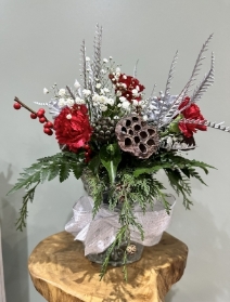 Christmas in a Vase